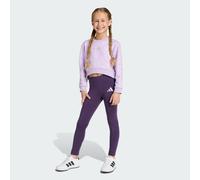 adidas Kids' Ensemble Little Girls Everyday Glam Enfants, Powder Plum/Silver Metallic, 7-8A