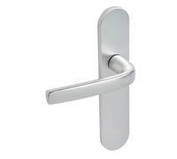 Ensemble Logio entraxe 165mm type bec de cane finition argent - VACHETTE - 200820