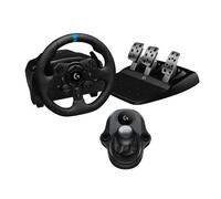 Logitech Volant et pédalier G923 SE – Driving Force, PS5/PS4/PC, levier de vitesse, Noir