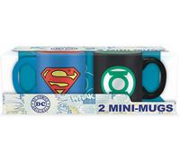 Ensemble Logos DC Comics Superman & Green Lantern - 2 Mini-Tasses À Café