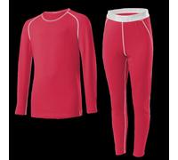 Loeffler Transtex Warm Base Layer Pants Rose 140 cm Enfants