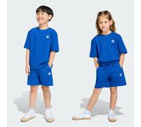 Ensemble Loose Waffle Short T-Shirt Collegiate Royal 5-6A