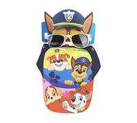 Ensemble Lunettes de Soleil et Casquette Pat Patrouille - 2 à 5 ans - Protection UV 400 et Filtre de Catégorie 3 - Casquette Enfant avec Scratch Réglable - Produit Original Conçu en Espagne
