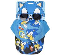 Ensemble lunettes de soleil et casquette SONIC the hedgehog anneaux