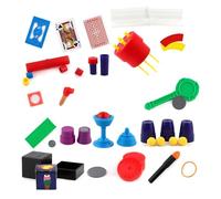 Ensemble magique pour enfants avec des astuces d'illusion et des accessoires, facile à apprendre pour les enfants de 6 ans, kit magique facile à apprendre
