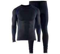 Blakläder - Ensemble de sous-vêtements Light - Noir / Bleu bleuet - Taille unisexe M