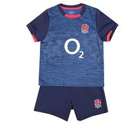 Ensemble maillot et short de rugby Angleterre Alternate Away 2020/21 - Bleu - Enfant (6-9 mois)
