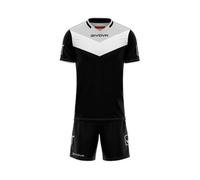 Ensemble maillot et short enfant Givova Campo Noir 2XS Unisex
