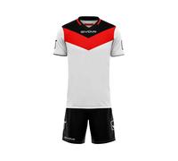 Ensemble maillot et short enfant Givova Campo Rouge 3XS Unisex