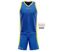 Ensemble maillot et short enfant Givova Power Bleu 3XS
