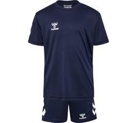 Hummel Ensemble hmlLOGO Set Kids, T-shirt unisexe, Marine