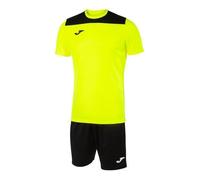 Ensemble maillot et short enfant Joma Phoenix II - jaune fluo/noir - 9/10 ans 11-12 ans