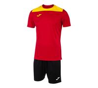 Joma Ensemble maillot et short Phoenix II enfant Rouge/Jaune/Noir 11/12 ans Garçon