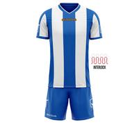 Givova Catalano Short Sleeve Set Blanc,Bleu XL Homme