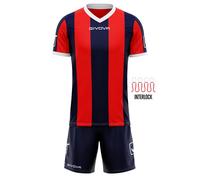 Givova Catalano Short Sleeve Set Rouge,Bleu XL Homme