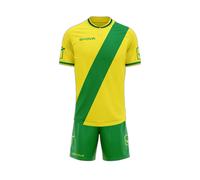 Givova Plate Short Sleeve Set Vert,Jaune M Homme