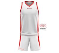 Ensemble maillot et short Givova Power Blanc 2XL