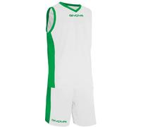 Ensemble maillot et short Givova Power Blanc L