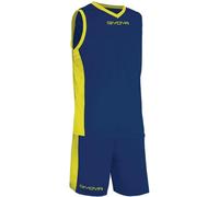 givova KIT Power Interlock BLU/Giallo TG. L