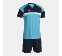 Joma Danubio Iii Short Sleeve Set Bleu M Homme