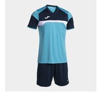 Joma Danubio Iii Short Sleeve Set Bleu S Homme