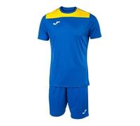 Ensemble maillot et short - Joma - Phoenix II - Bleu roi/jaune - 11/12 ans - Respirant 9-10 ans