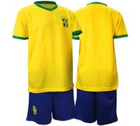 Ensemble Maillot et short supporter enfant Avento Jaune 4 ans