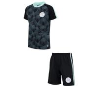 Ensemble Maillot Short - Champions League - Noir - Enfant - Manches courtes - Football 12 ans