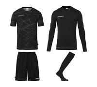 Uhlsport Ensemble gardien enfant Prediction - Noir - 10/12 ans - Unisexe