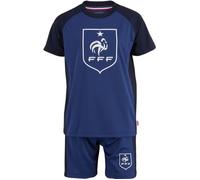 Ensemble Maillot + Short - FFF - Equipe de France - Bleu - Enfant - Manches courtes 10 ans