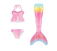 Ensemble Maillots de Bain Bikini Filles 4-13 Ans Maillot de Bain Ados Fille Piscine Natation Vacance Été
