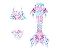 Ensemble Maillots de Bain Bikini Filles 4-13 Ans Maillot de Bain Ados Fille Piscine Natation Vacance Été