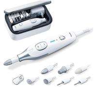 Ensemble manucure/pédicure Beurer MP42 avec 7 accessoires - étui blanc