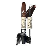 Ensemble Maquillage Pour Les Yeux : Gel à Sourcils Et Mascaras 2-En-1, Mascaras Recourbant Les Cils (2)