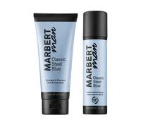 Ensemble Marbert Man Classic Steel Blue avec lavage des cheveux et du corps...