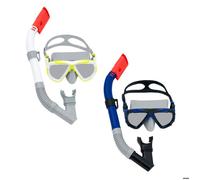 Ensemble Masque et Tube - BESTWAY - 24053 - Multicouleur - Adulte - Étanche aux fuites