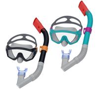 Ensemble Masque et Tube - Bestway - 24059 - Sangle Anatomique - Protection UV - +3 Ans