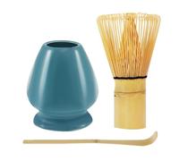Ensemble Matcha, Kit Matcha,Ensemble de fabrication de matcha - Fouet à matcha, cuillère et support de fouet à matcha, kit de matcha japonais pour la cérémonie du thé matcha