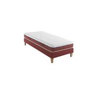 Ensemble matelas 100% latex, sommier et pieds Crépuscule 600 - 2x100x200