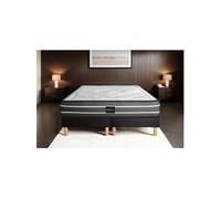 Ensemble Exclusive 160 x 200 cm double sommier noir