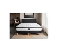 Ensemble Supérieur 160x200 Mémoire de forme 3 zones double sommier