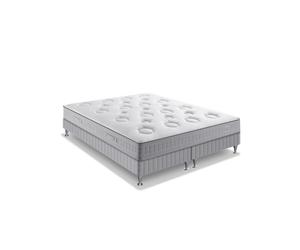 Ensemble Matelas 2x80x200 + Sommier - Ressort ensachés - 25 cm - SW4