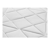 Ensemble matelas 90 x 200 cm Vingt-Huit - Ressorts ensachés et mémoire de forme - Ep : 28 cm - Equilibré - sommier Gris G