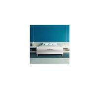 Ensemble matelas a memoire de forme maxi epaisseur Balmoral 200x200 sommier KIT blanc