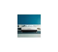 Ensemble matelas a memoire de forme maxi epaisseur Balmoral 200x200 sommier KIT noir