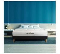 Ensemble matelas a memoire de forme maxi epaisseur Balmoral 200x200 sommier KIT noir