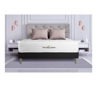 Ensemble matelas a memoire de forme maxi epaisseur Buckingham 200x200 sommier KIT noir