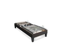 Ensemble Matelas ABSOLU Mémoire de forme et Sommier ROCHEREAU électrique 2x90x200 cm 2 places