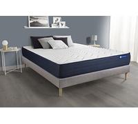 Ensemble matelas ACTIFLEX LIFE 160x200 Ressorts ensachés et Mémoire de forme 5zones de confort + sommier KIT gris