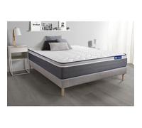 Ensemble matelas ACTILATEX PLUS 200x200 Latex+Mémoire de forme Maxi épaisseur 7zones de confort + so